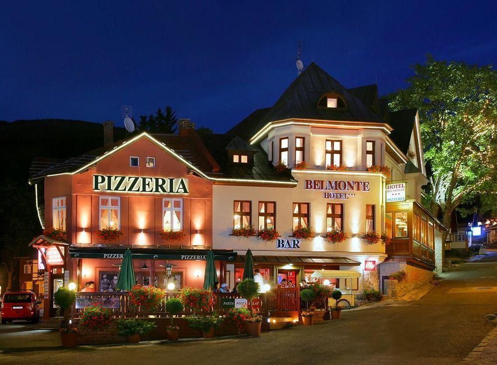 Hotel Pizzeria Belmonte Špindlerŭv Mlýn 外观 照片